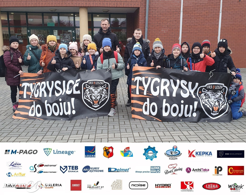Tygryski pod siatką