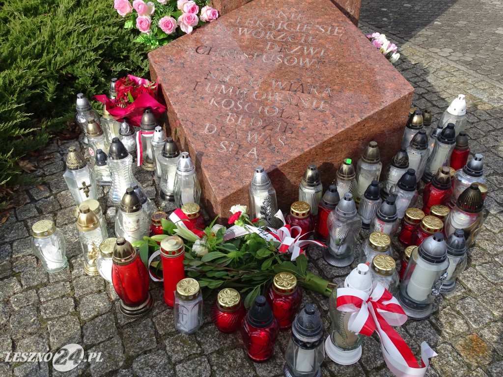 Protest w obronie Jana Pawła II