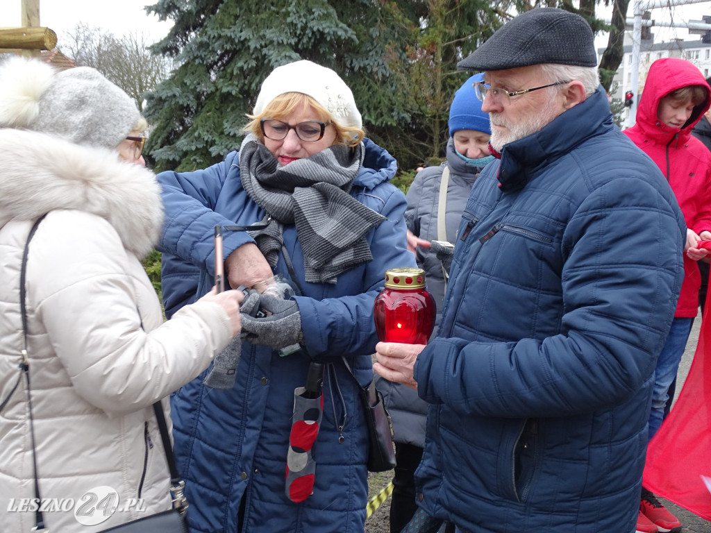 Protest w obronie Jana Pawła II