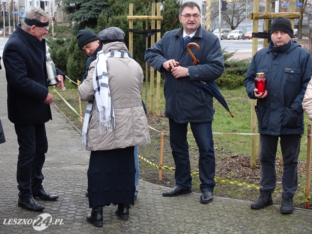 Protest w obronie Jana Pawła II