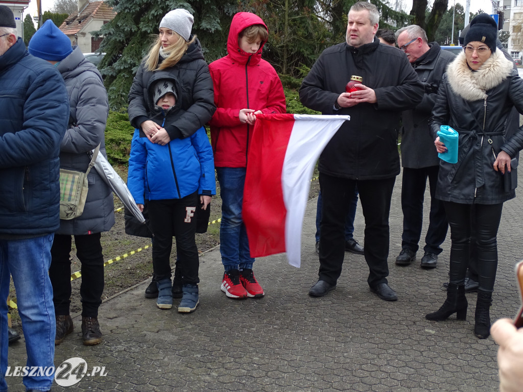Protest w obronie Jana Pawła II