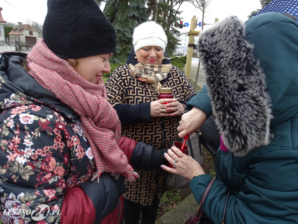 Protest w obronie Jana Pawła II