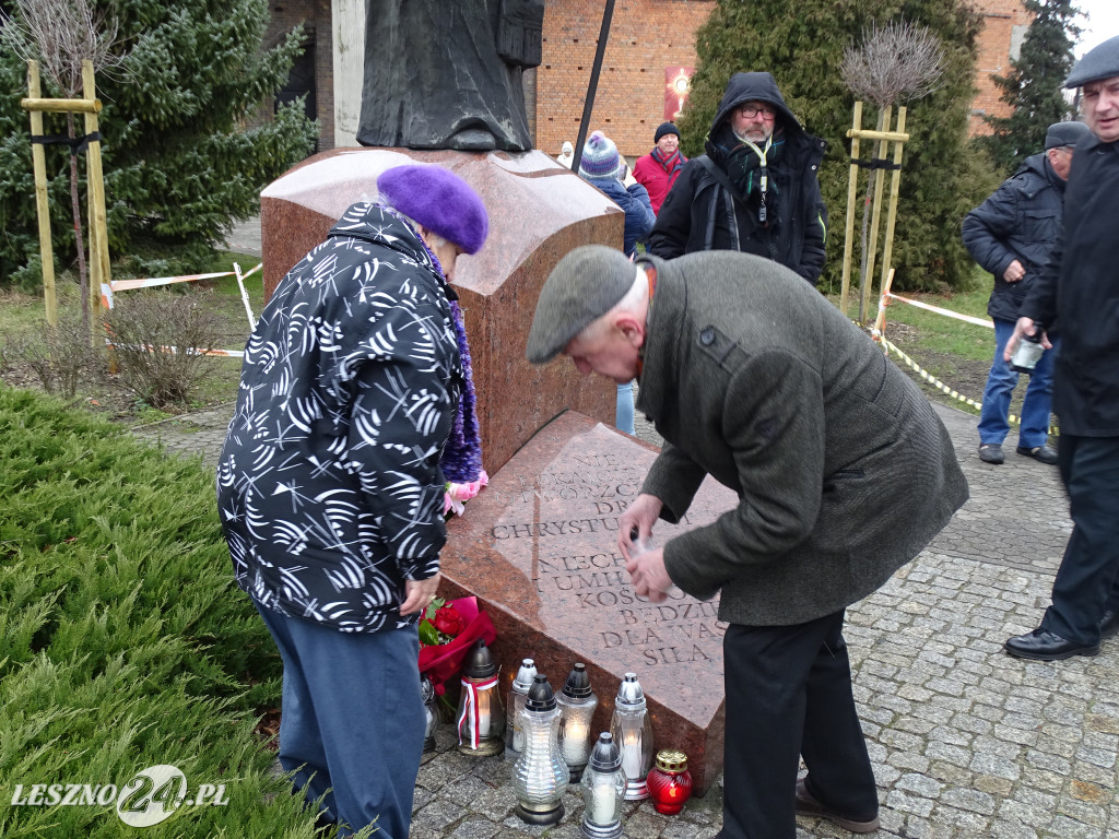 Protest w obronie Jana Pawła II