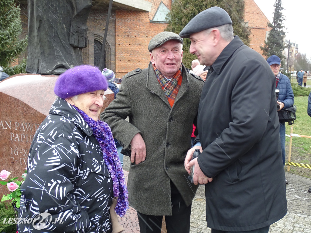 Protest w obronie Jana Pawła II