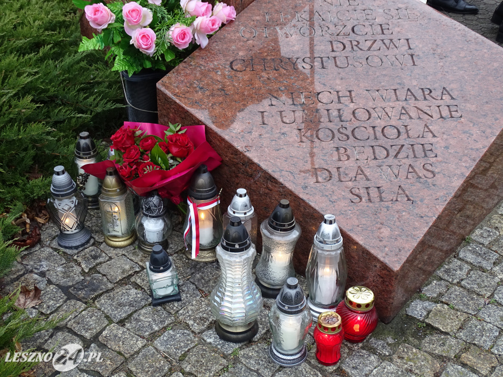 Protest w obronie Jana Pawła II