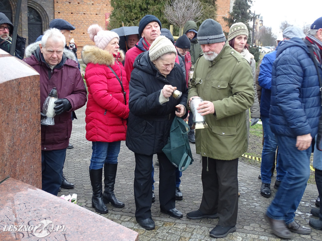 Protest w obronie Jana Pawła II