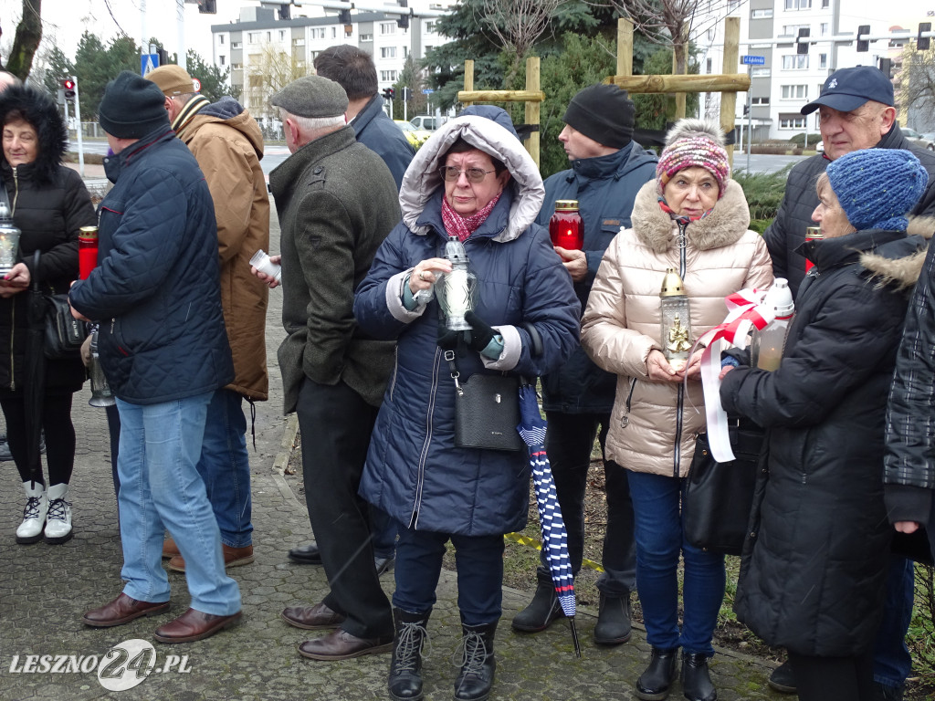 Protest w obronie Jana Pawła II