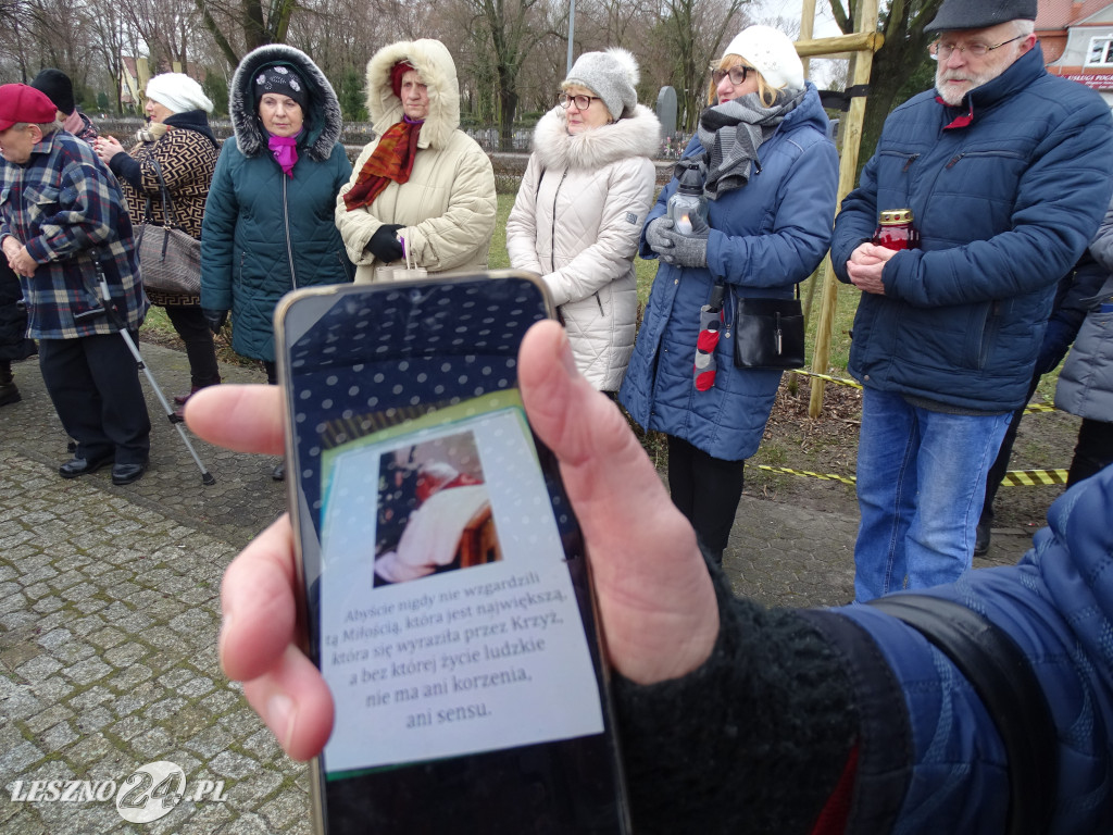 Protest w obronie Jana Pawła II