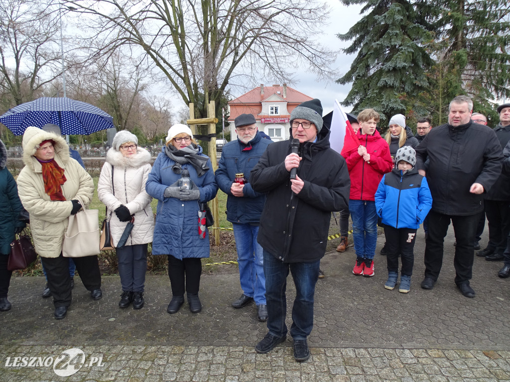 Protest w obronie Jana Pawła II