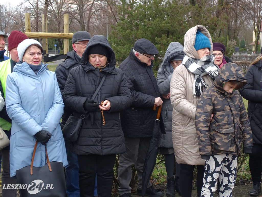 Protest w obronie Jana Pawła II