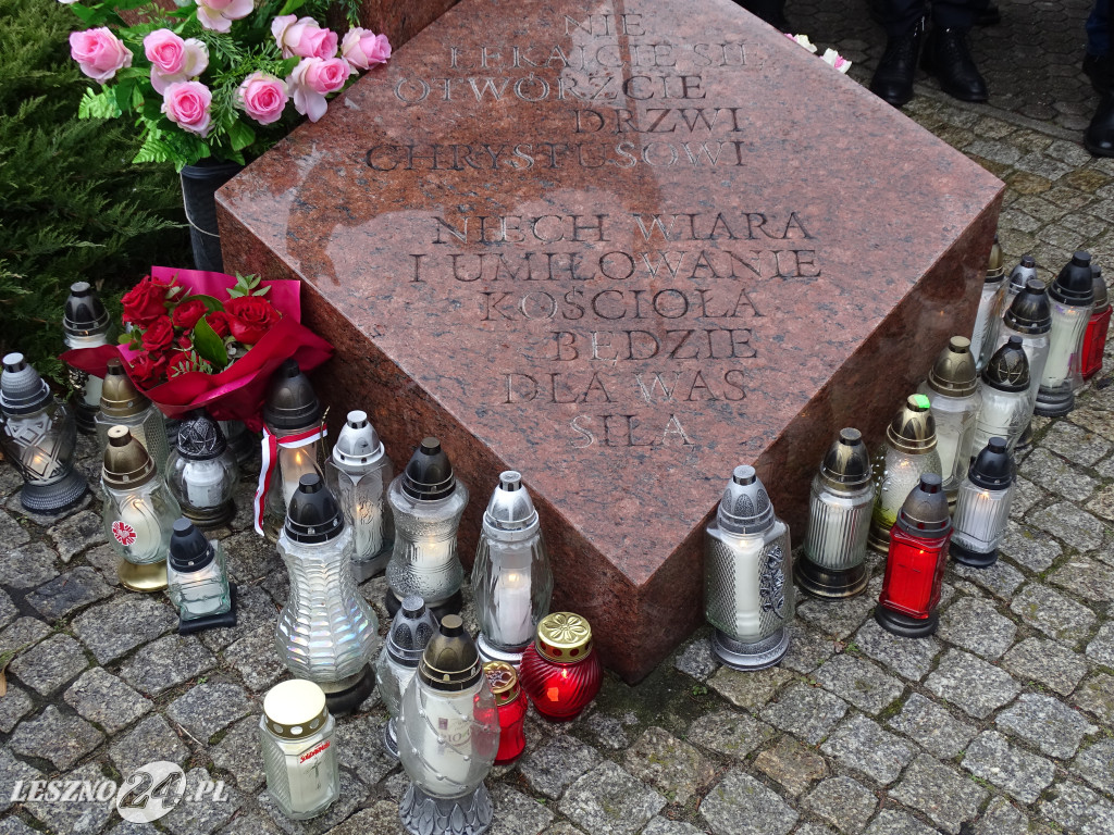 Protest w obronie Jana Pawła II