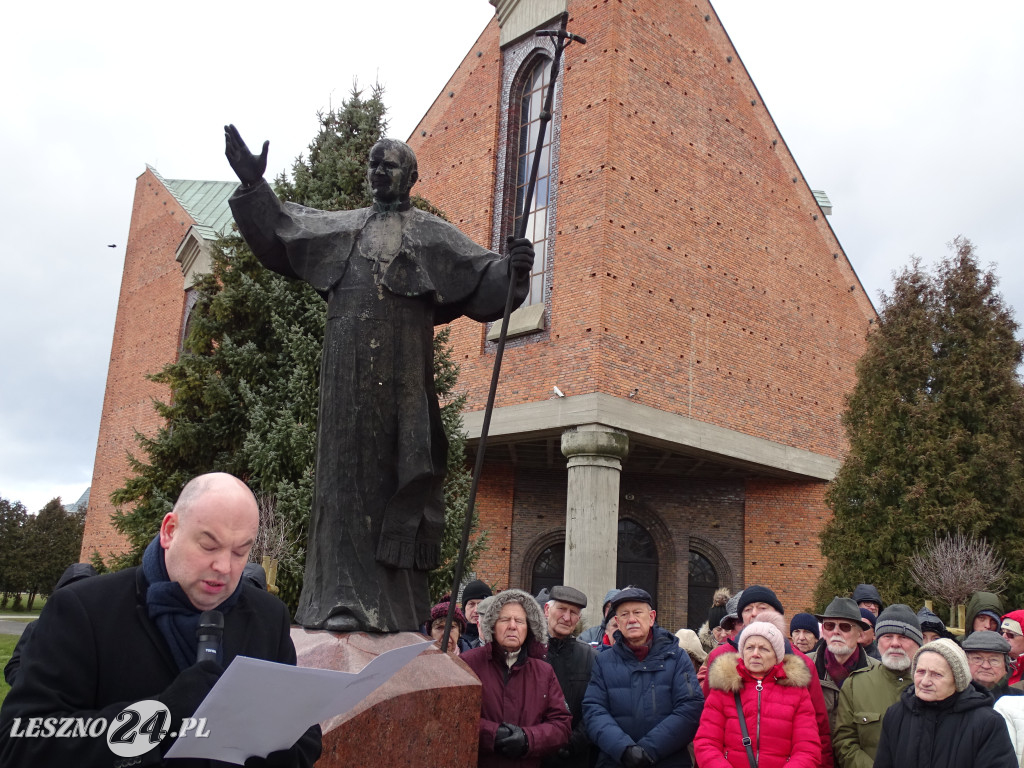 Protest w obronie Jana Pawła II