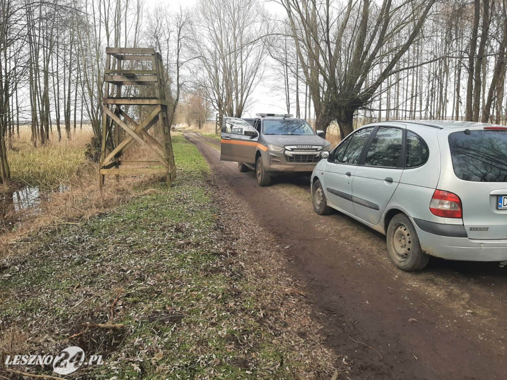 Mężczyzna z pociskami zatrzymany w lesie