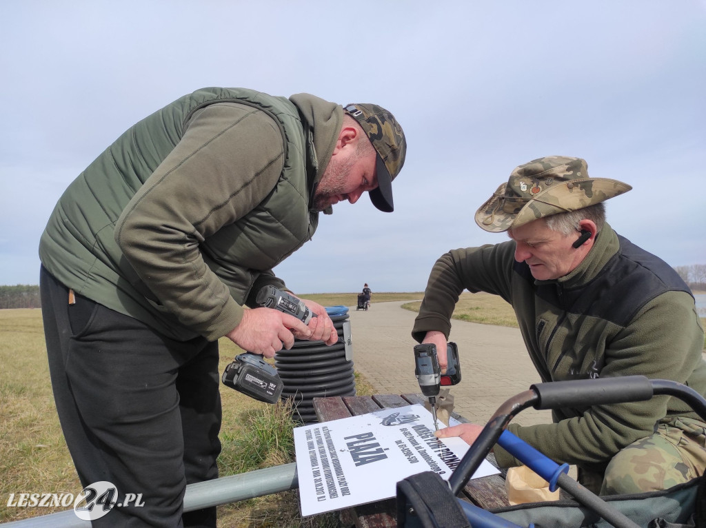 Wiosenne porządki na zbiorniku