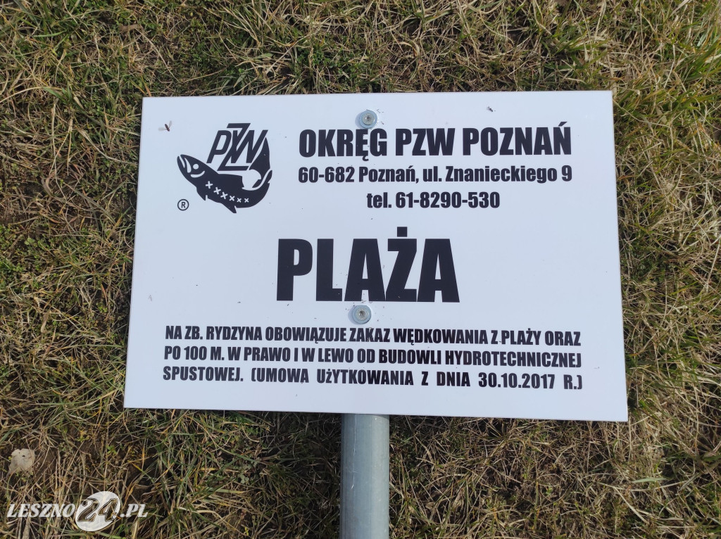 Wiosenne porządki na zbiorniku