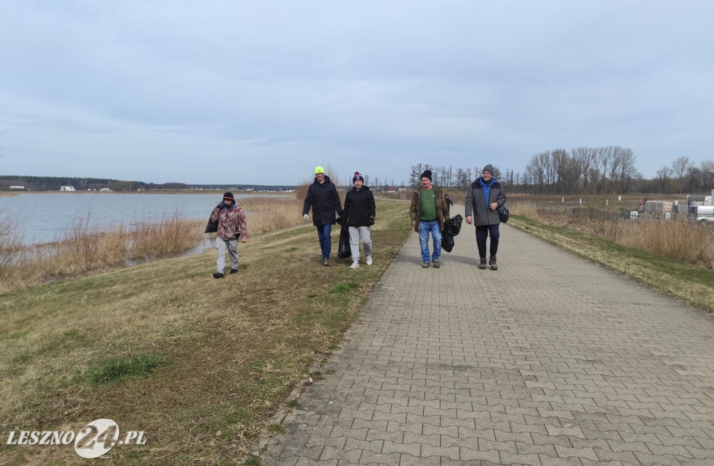 Wiosenne porządki na zbiorniku
