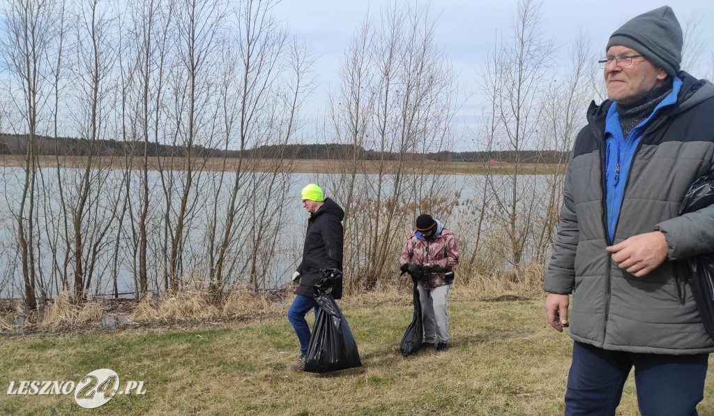 Wiosenne porządki na zbiorniku