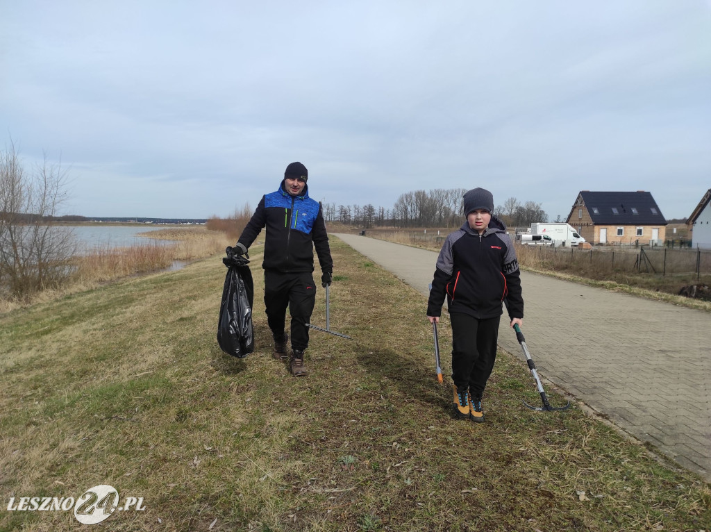 Wiosenne porządki na zbiorniku