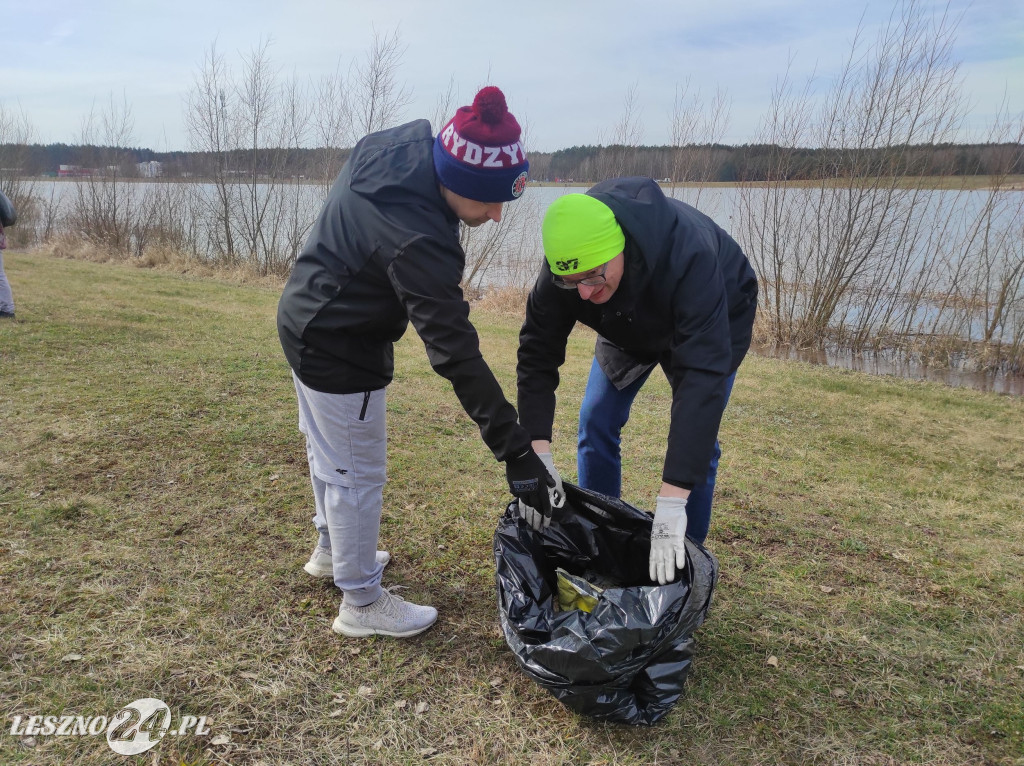 Wiosenne porządki na zbiorniku