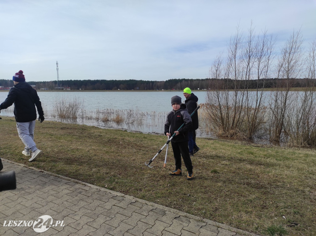 Wiosenne porządki na zbiorniku