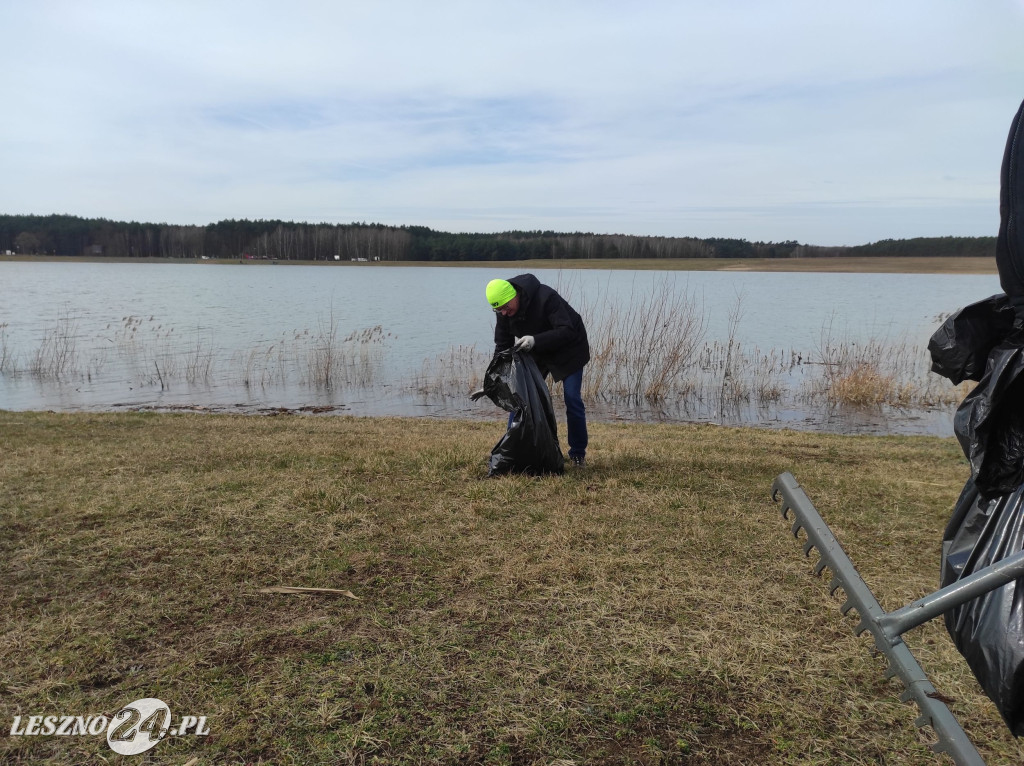 Wiosenne porządki na zbiorniku