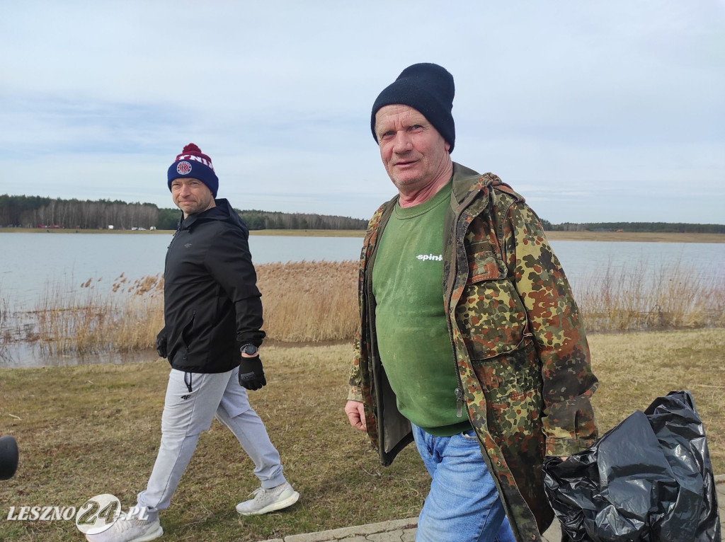 Wiosenne porządki na zbiorniku