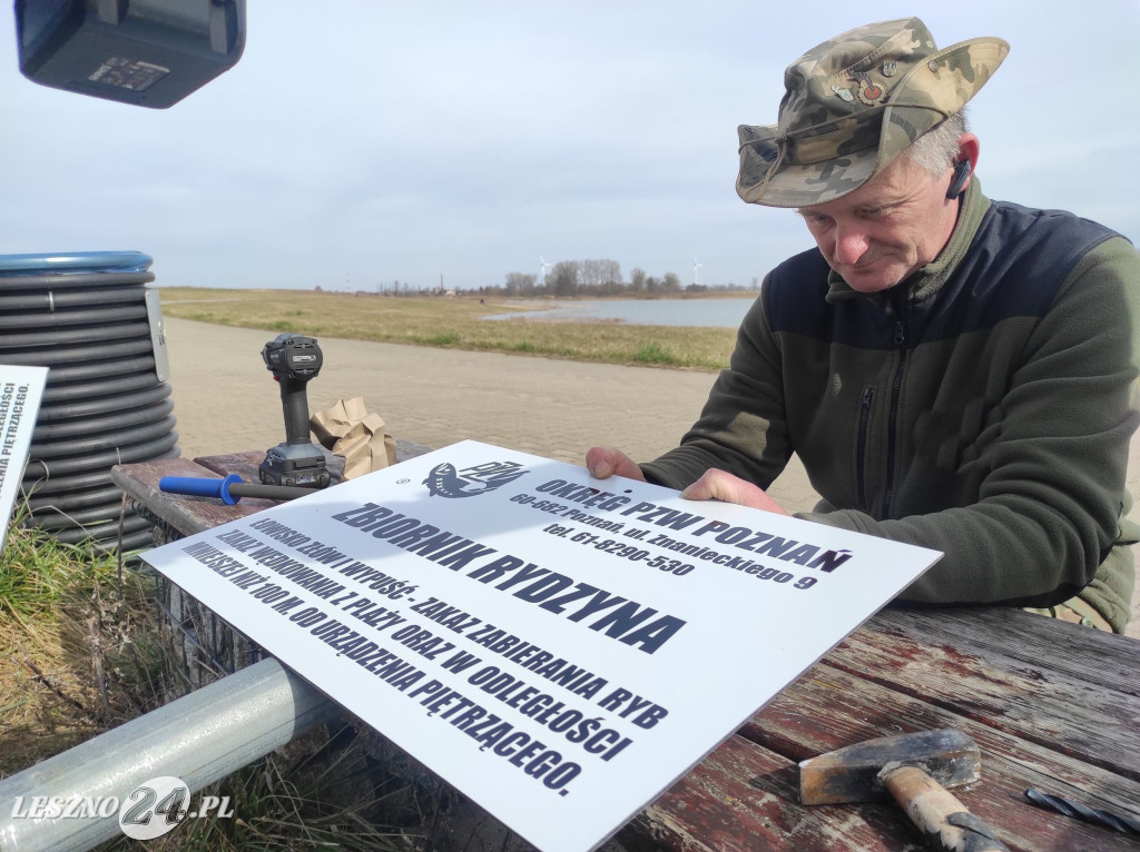 Wiosenne porządki na zbiorniku