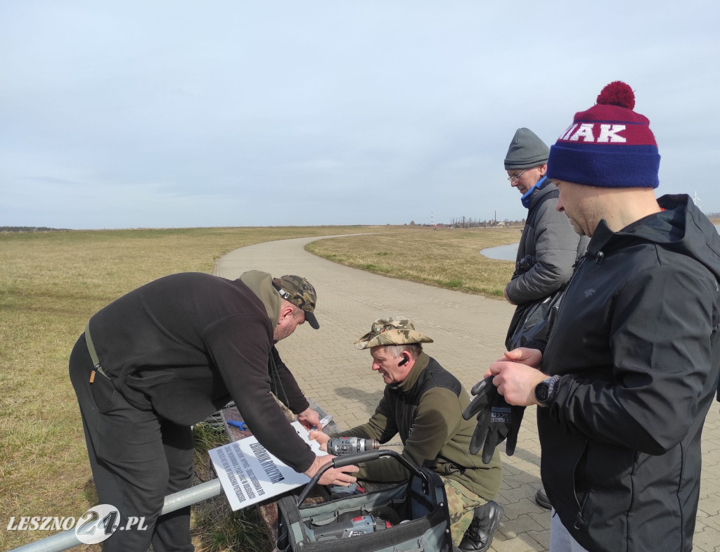 Wiosenne porządki na zbiorniku