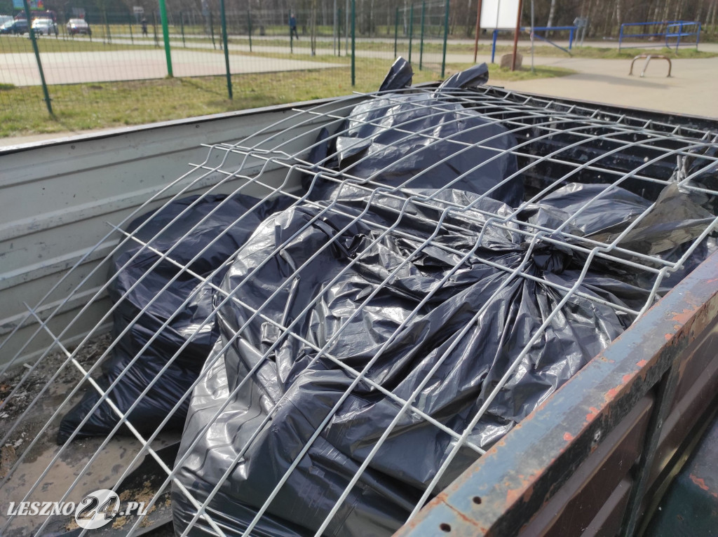 Wiosenne porządki na zbiorniku