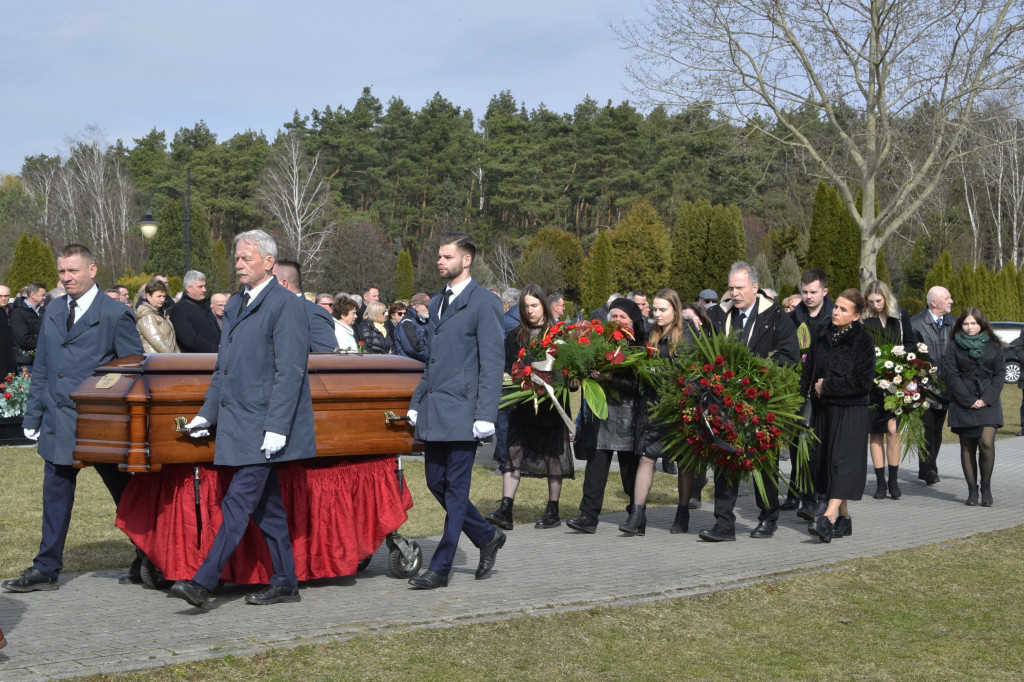 Pogrzeb Stefana Grysa