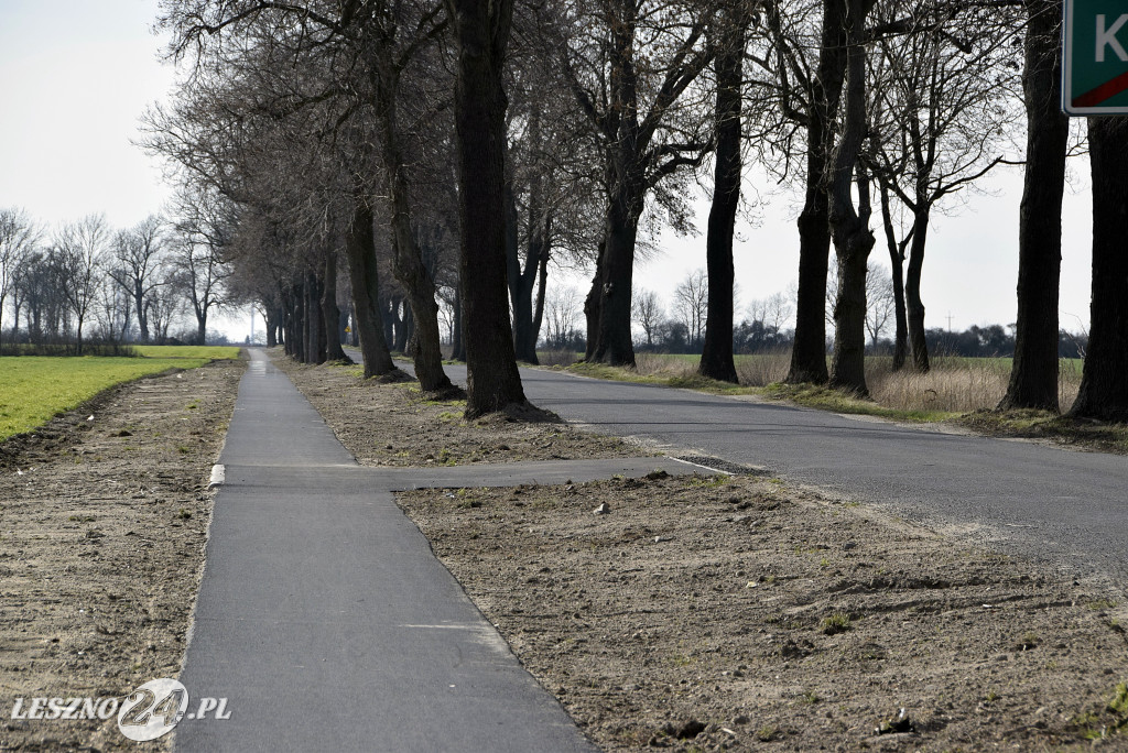 Otwarcie chodnika Pawłowice - Kociugi