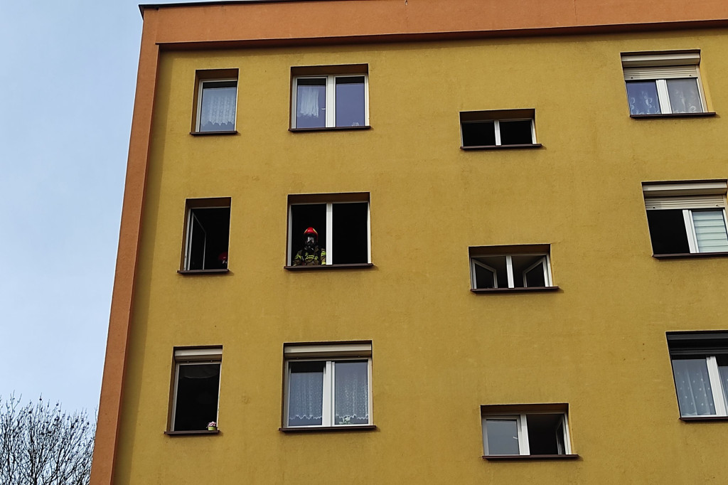 Tragiczny pożar w mieszkaniu