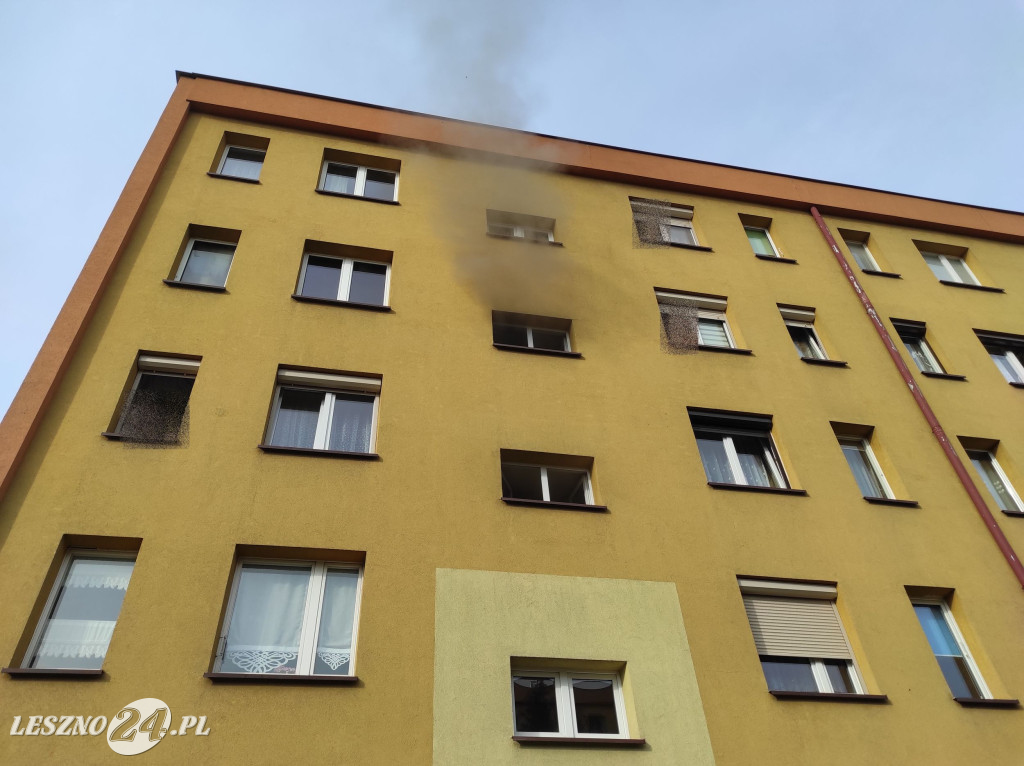 Tragiczny pożar w mieszkaniu