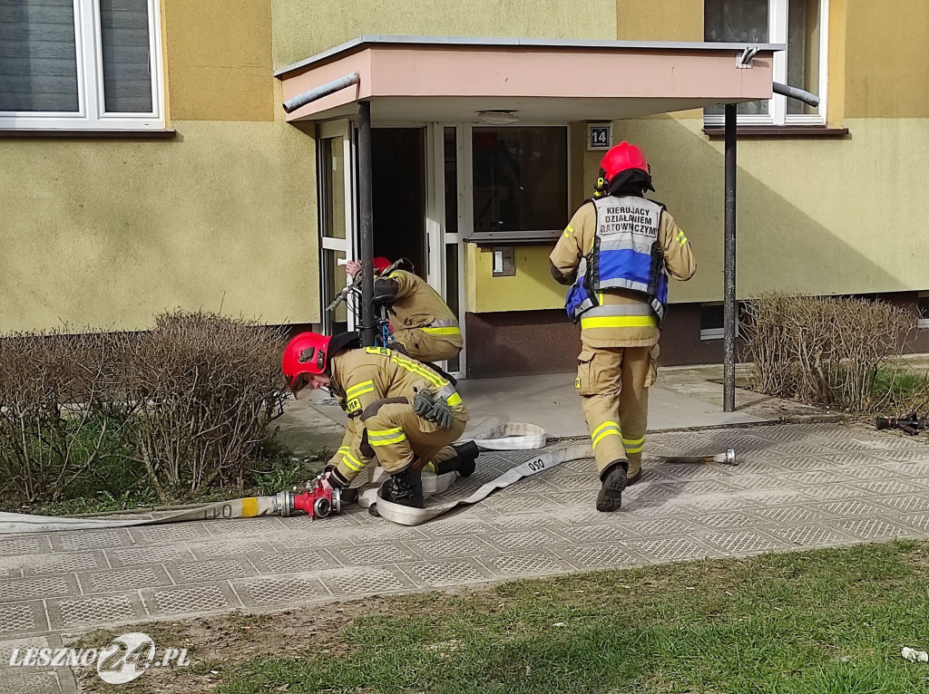 Tragiczny pożar w mieszkaniu