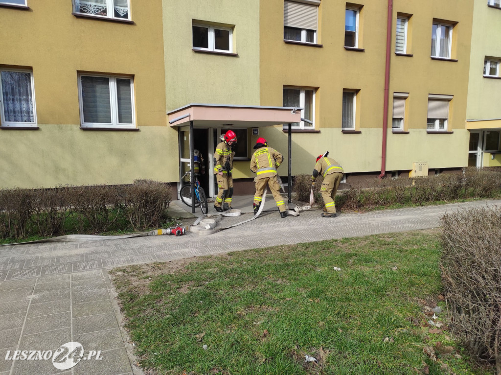 Tragiczny pożar w mieszkaniu