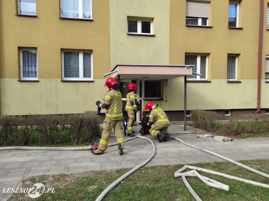 Tragiczny pożar w mieszkaniu