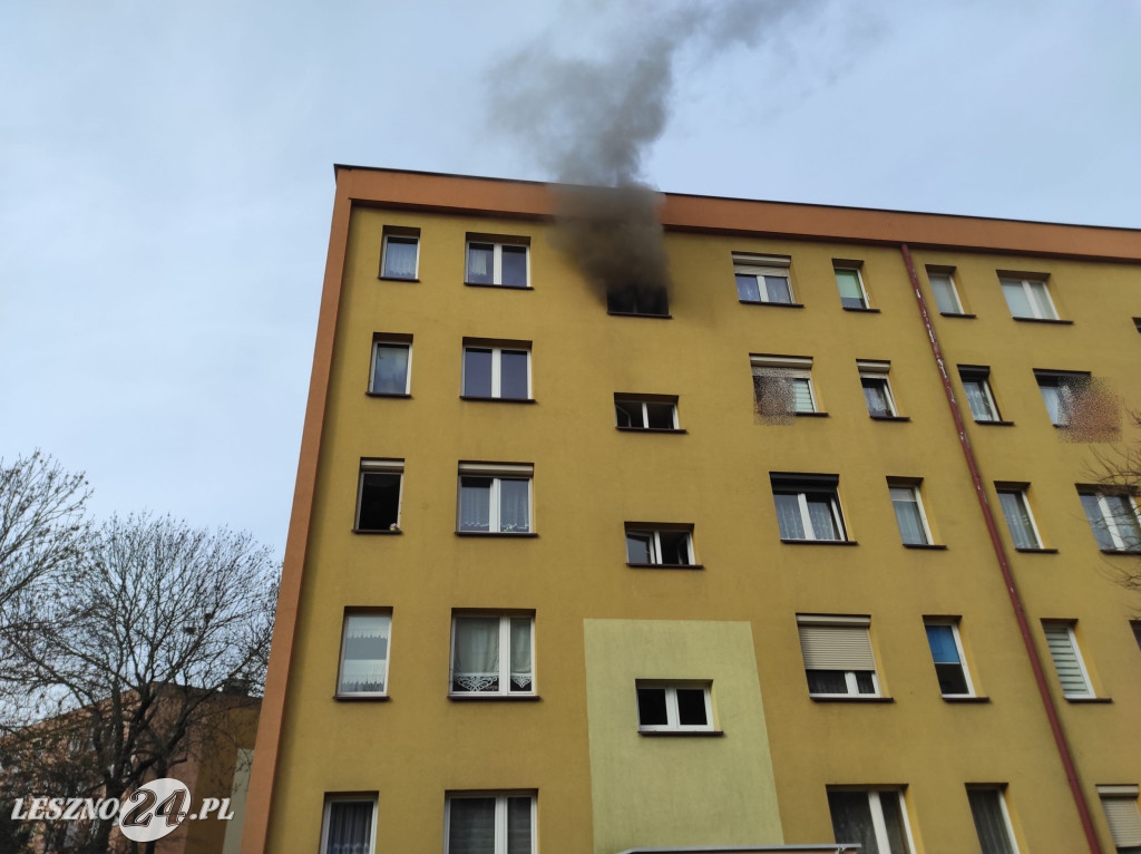 Tragiczny pożar w mieszkaniu