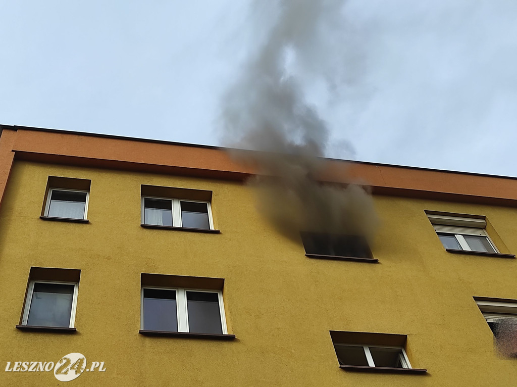 Tragiczny pożar w mieszkaniu