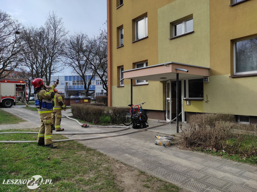 Tragiczny pożar w mieszkaniu
