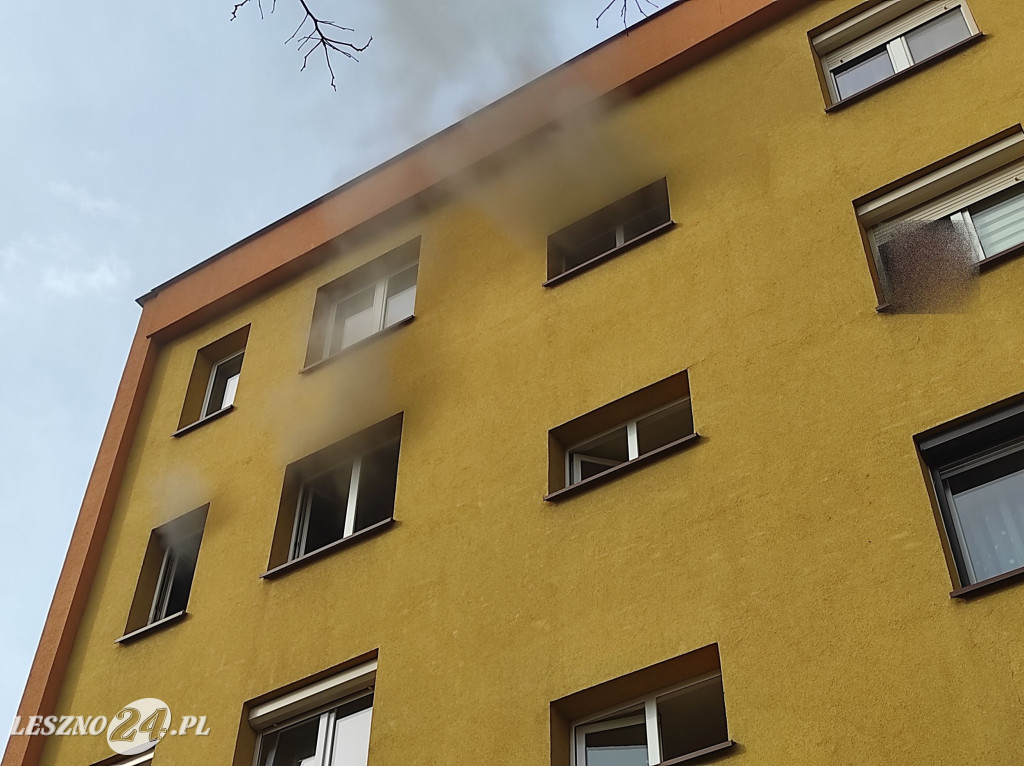 Tragiczny pożar w mieszkaniu