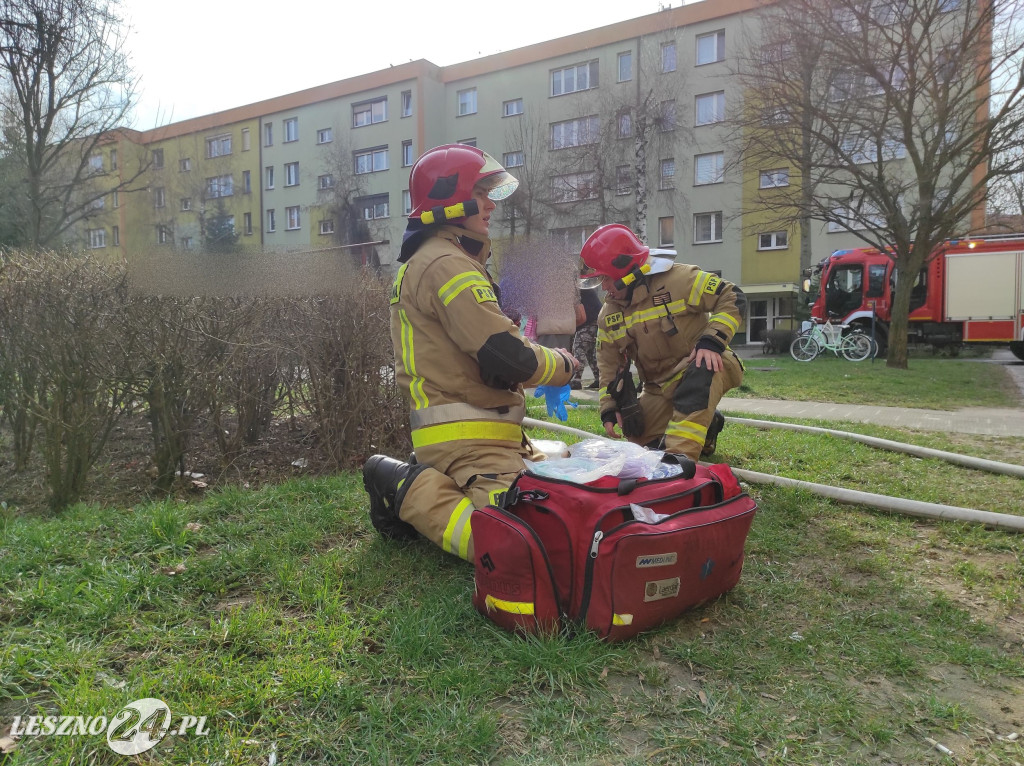 Tragiczny pożar w mieszkaniu