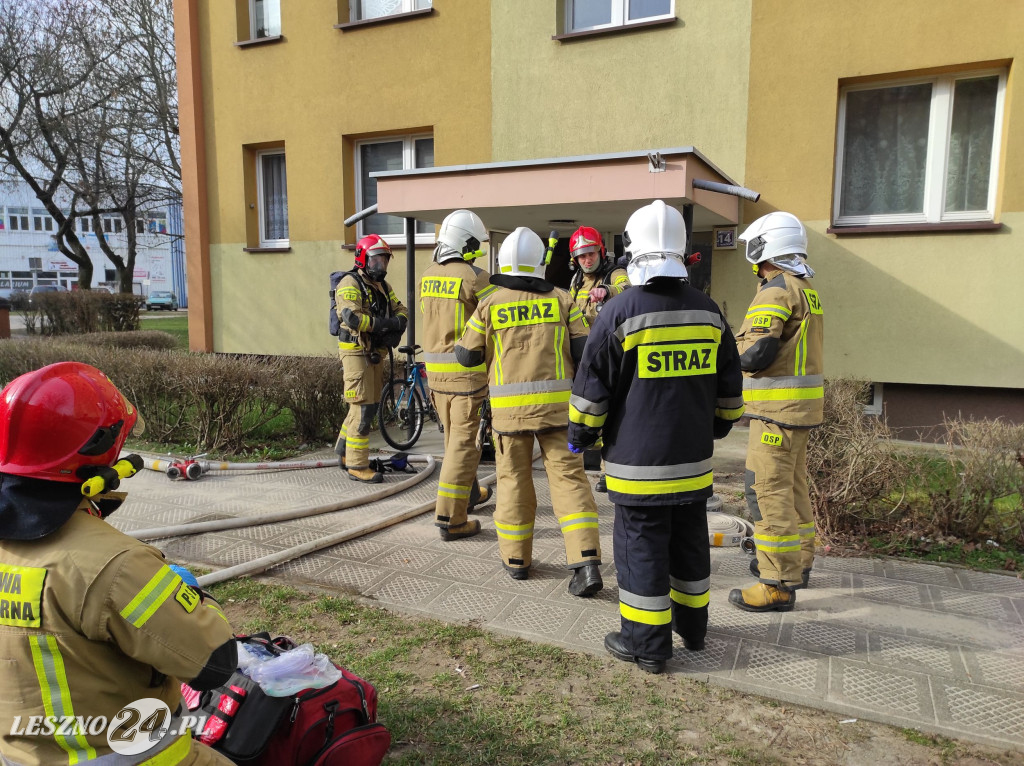 Tragiczny pożar w mieszkaniu