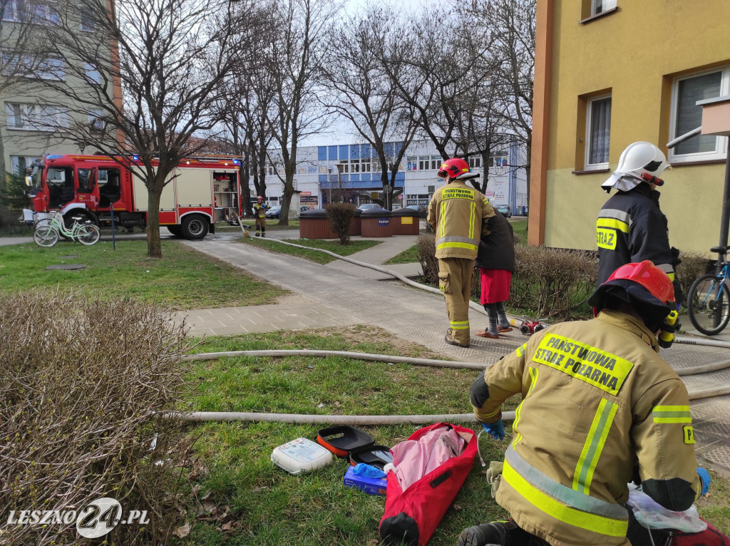 Tragiczny pożar w mieszkaniu