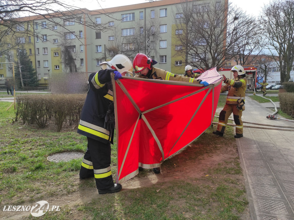 Tragiczny pożar w mieszkaniu
