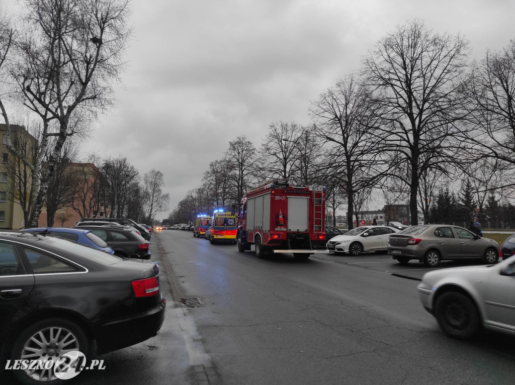 Zderzenie dwóch aut