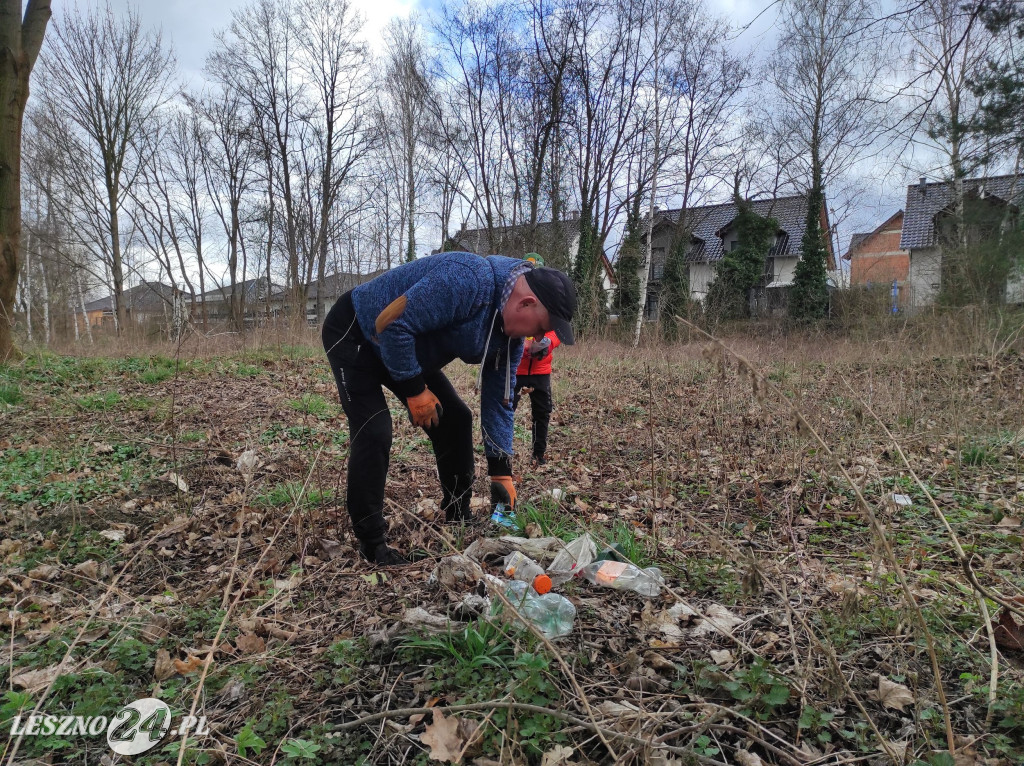 Porządki na osiedlu Młyńska Góra