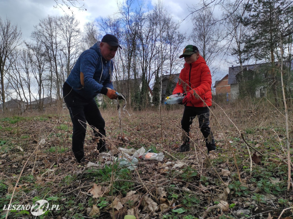 Porządki na osiedlu Młyńska Góra