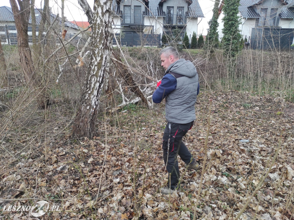Porządki na osiedlu Młyńska Góra