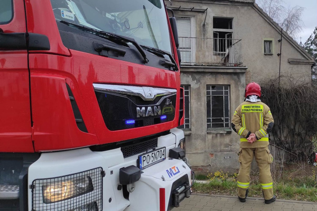 Zadymienie w pustostanie