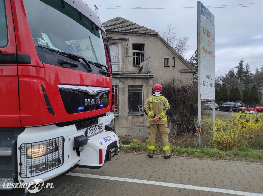 Zadymienie w pustostanie